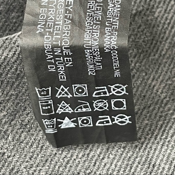 ZARA NWT WO(MAN) COLLECTION UNIT 03 MARBLE GREY STRAIGHT LEG JEANS 2 - Picture 13 of 14